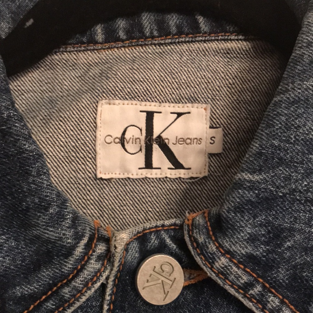 Calvin Klein Basic Vest Antique Wash 90s Y2K - Picture 2 of 8